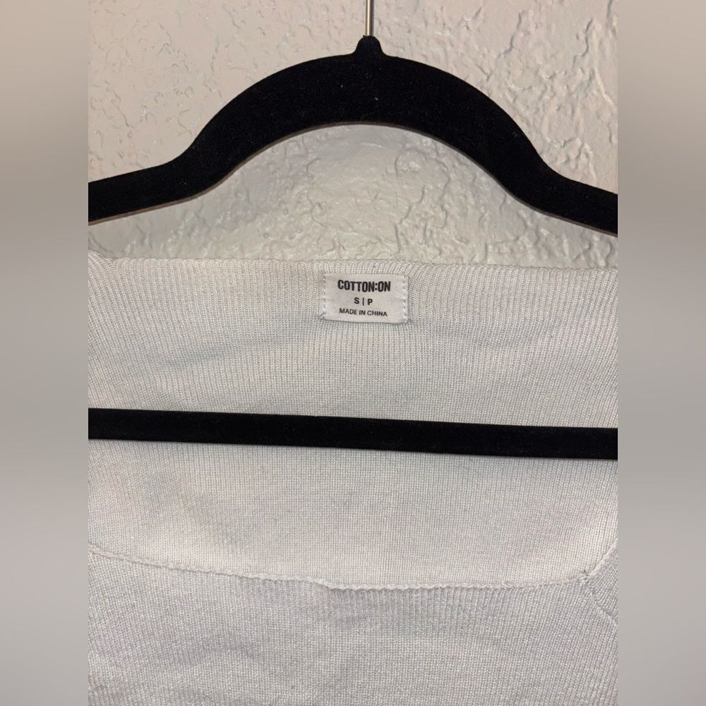Cotton On White Square Neck Sweater! - Picture 3 of 5